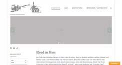 Desktop Screenshot of hochharz.de