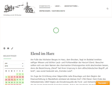Tablet Screenshot of hochharz.de